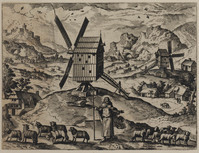 TvB G 0549
<br/>
Christus als schaapsherder (uit een serie van 16 "landschappen")
<br/>
<em>Cock, Hieronymus (1510 - 1570)</em>